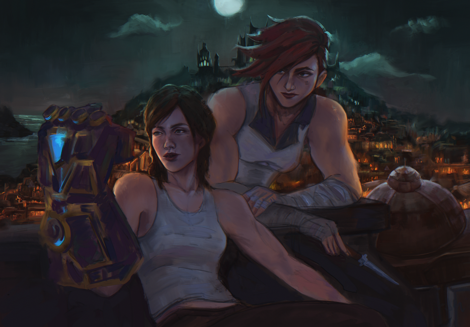 Ellie and Vi